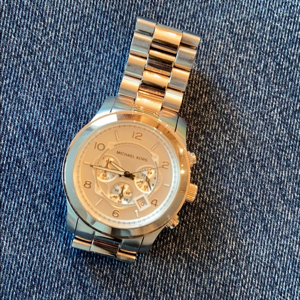 Michael Kors stainless steel watch